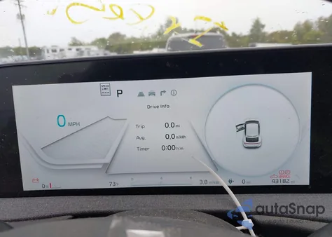 2022 Kia Ev6 Wind from USA, damaged, VIN KNDC3DLC7N5086502